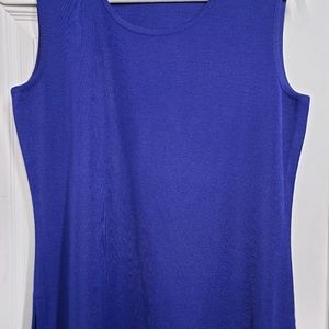 MISOOK blue knit tank